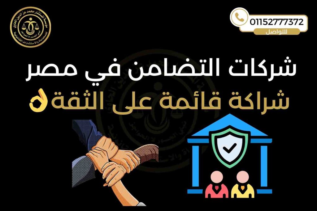 شركات التضامن في مصر 2025 – مؤسسة محمد عز الدين للمحاماة