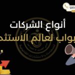 أنواع الشركات في مصر: 7 أبواب لعالم الاستثمار